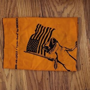Scarf Cycle Gard By Geico Orange Bandana
